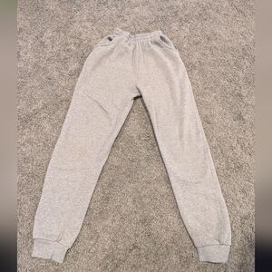 Gray Kids Sweatpants